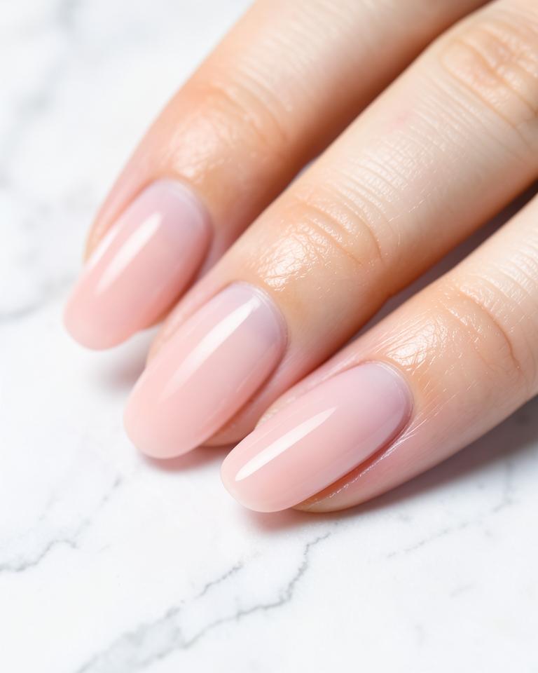 Clean & Natural — short natural set by Nails by Marnie